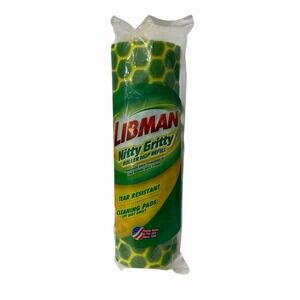 NEW Libman Nitty Gritty Roller Mop Refill 02011 Tear Resistant‎